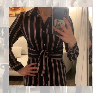 Fashion Nova Button Down Shirt Dress